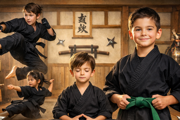 Comment le Ninjutsu Peut Transformer Votre Enfant : De l'énergie canalisée aux nouvelles compétences