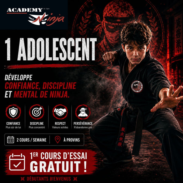 NINJA ADOS · Ninjutsu 9 à 13 ans
