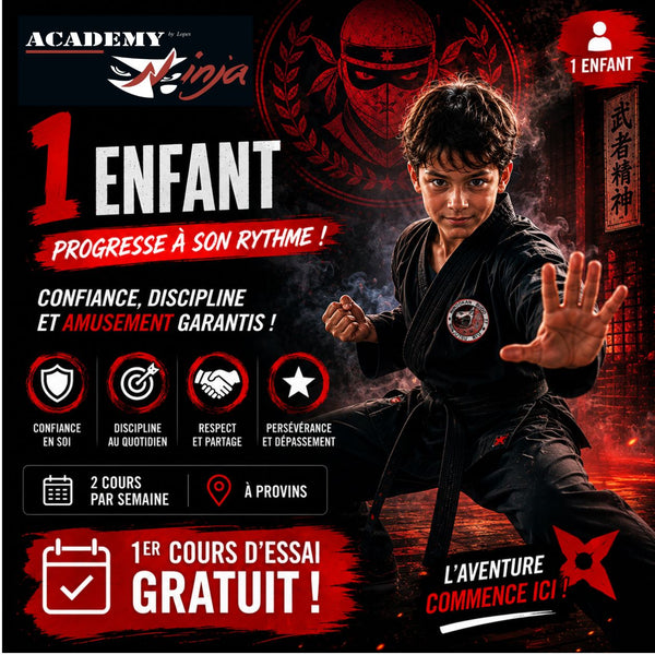 NINJA KIDS · Ninjutsu 5 à 8 ans