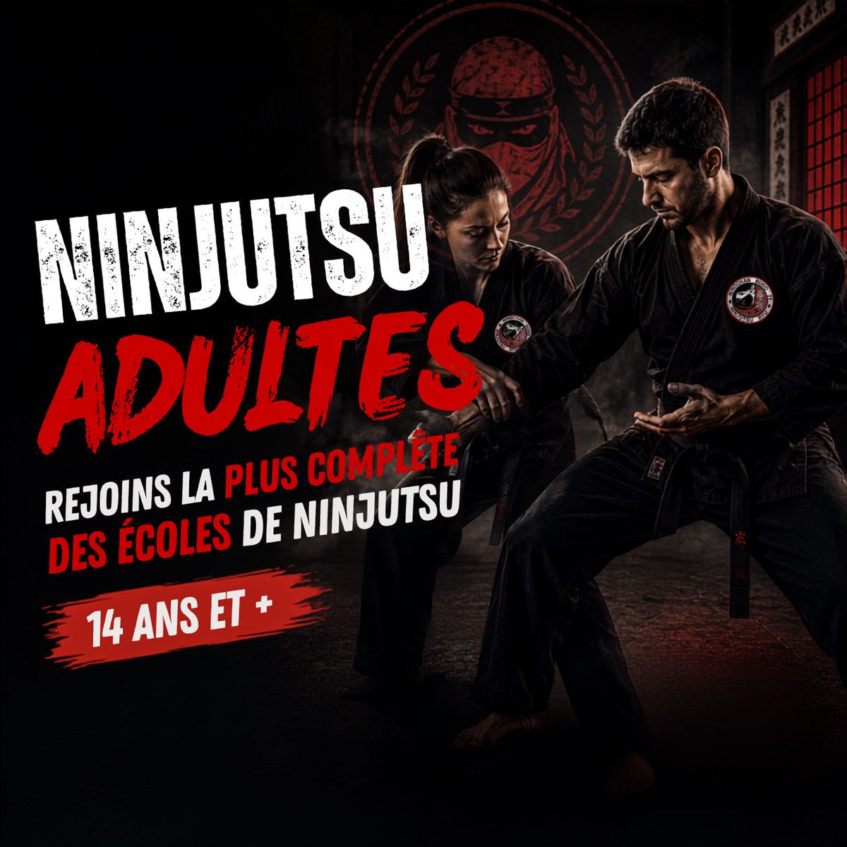Cours de ninjutsu pour adultes à Provins, Academy Ninja