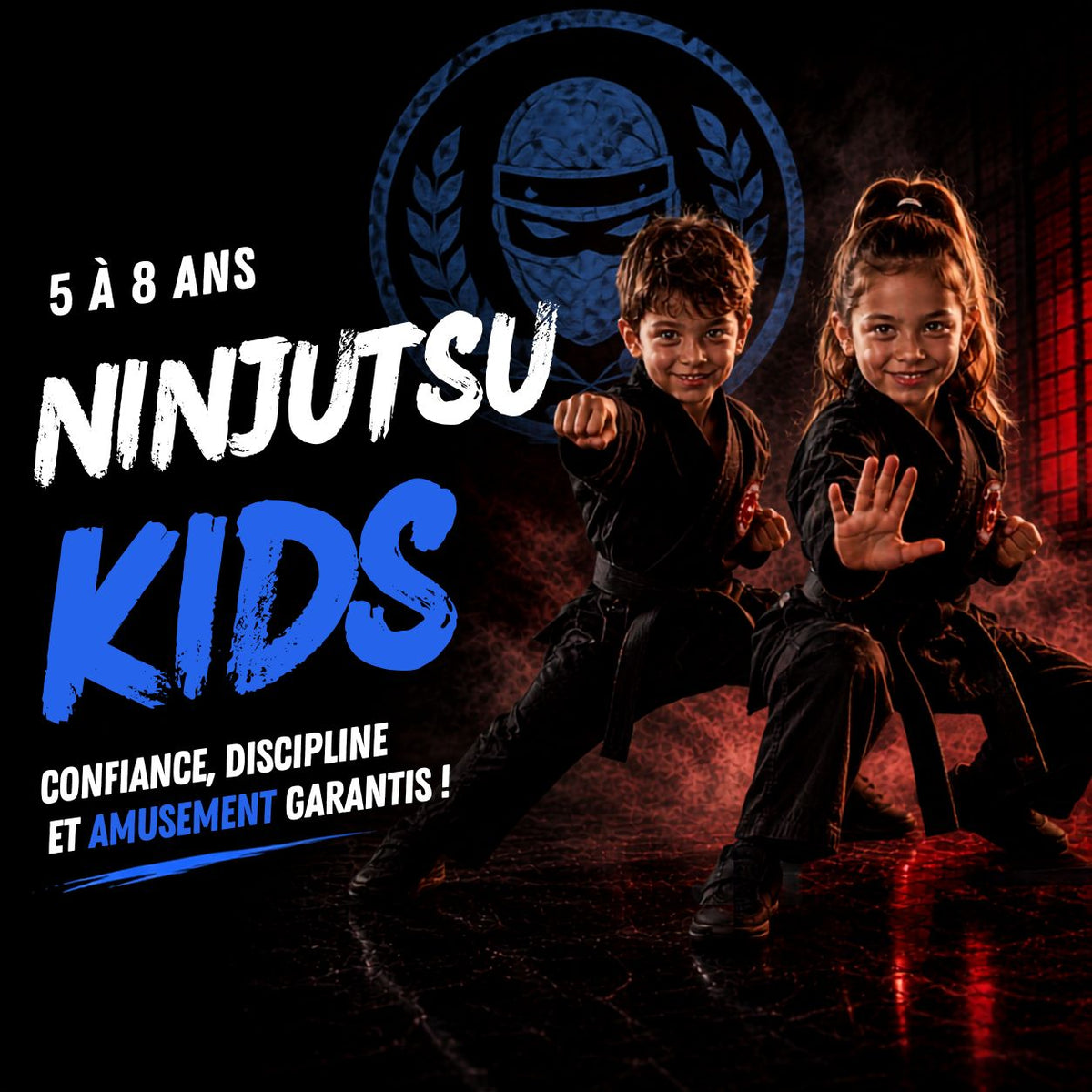 Cours de ninjutsu pour enfants à Provins, Academy Ninja