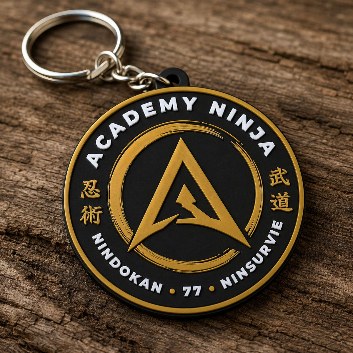 Porte-clé Academy Ninja | PVC souple double face