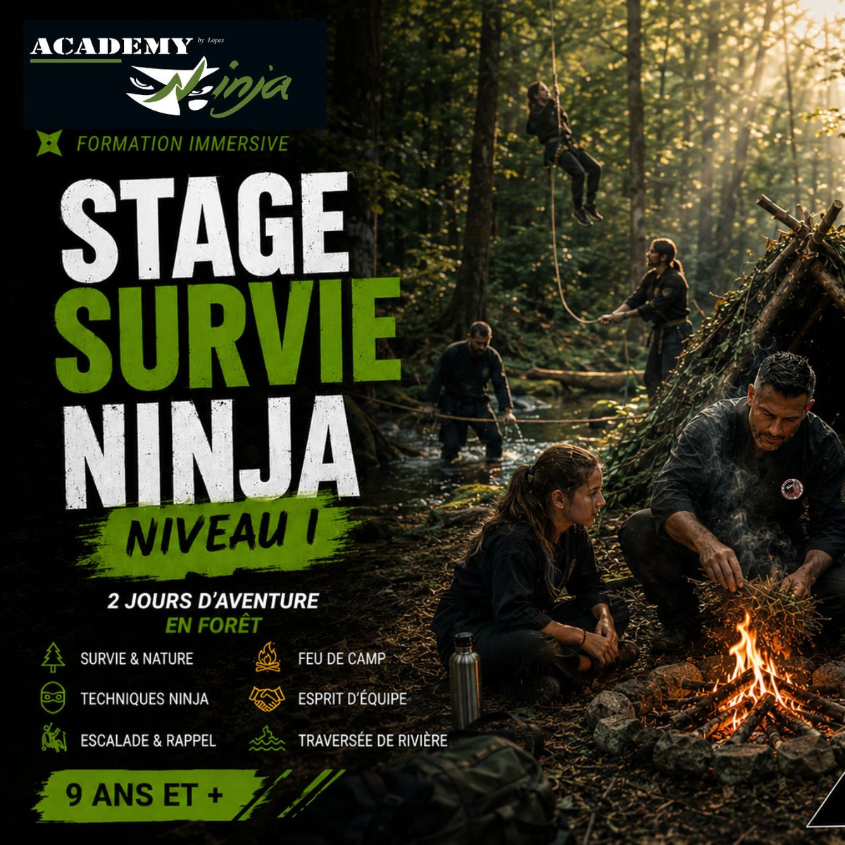 NIVEAU 1 | Stage Survie Ninja