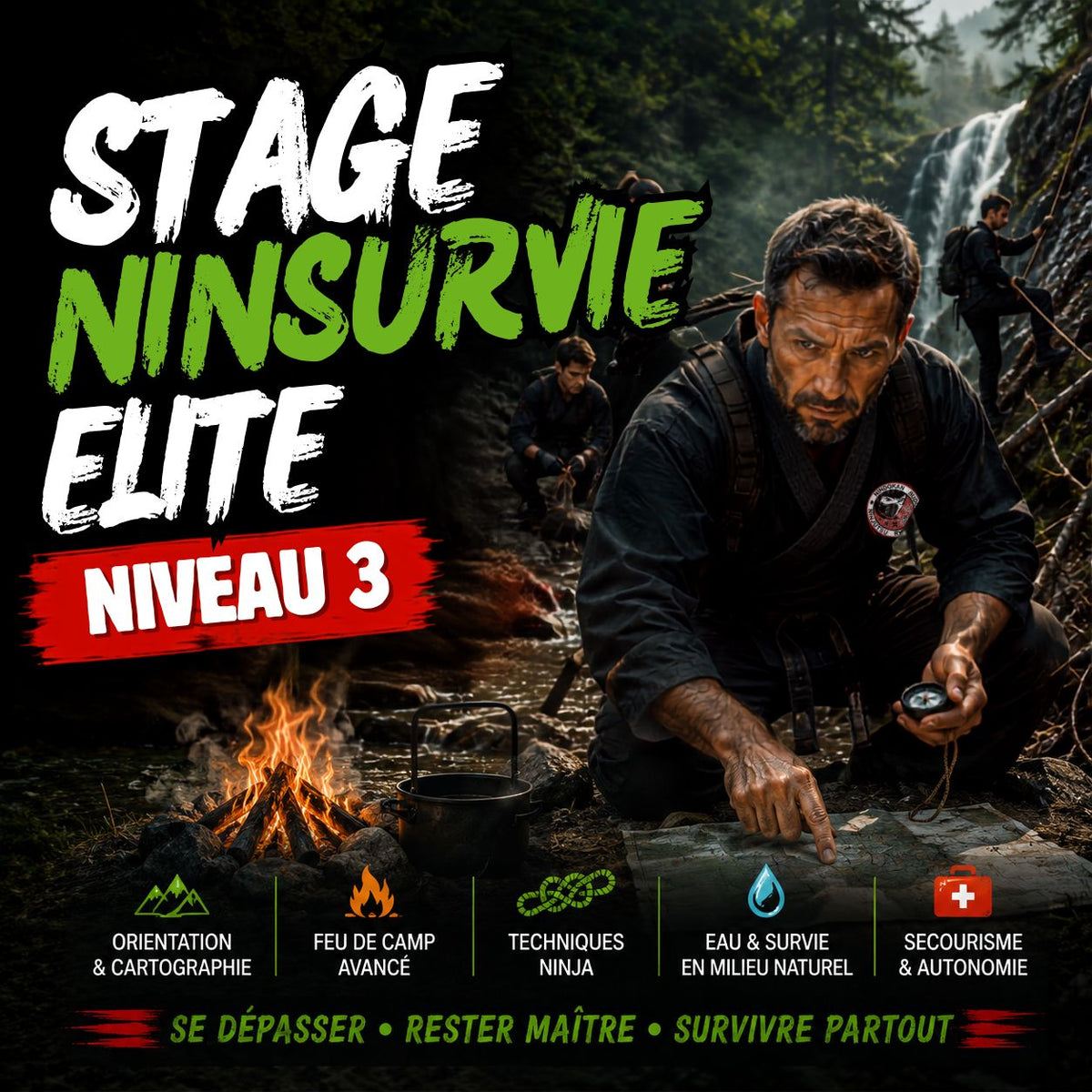 ⚔️ NINSURVIE® Elite | Niveau 3